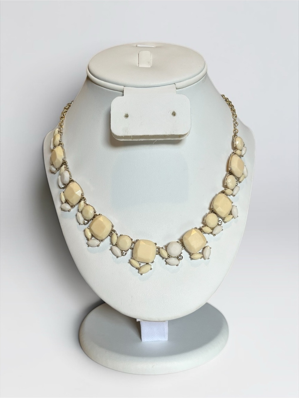 Banana Republic Crystal Statement Necklace CC X